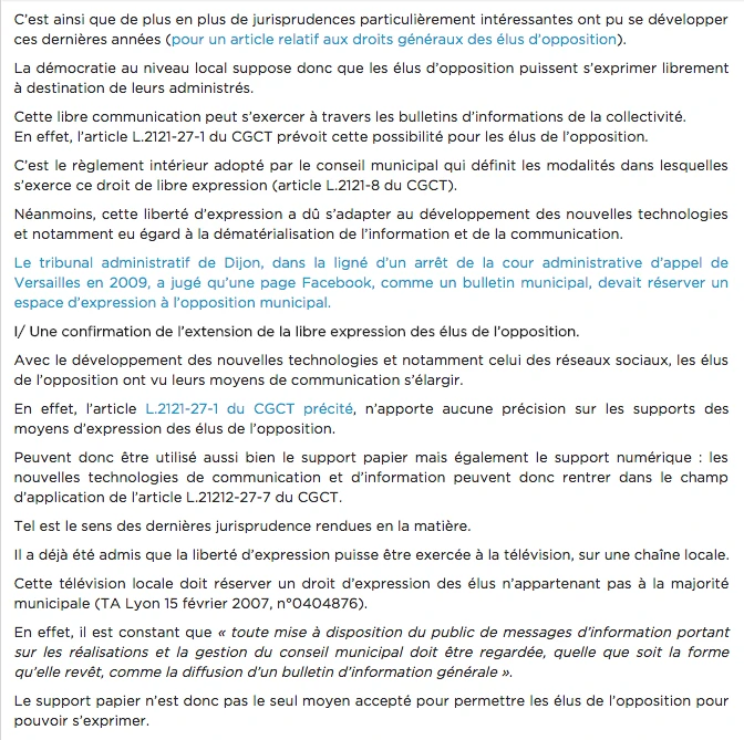 Citation article village justice