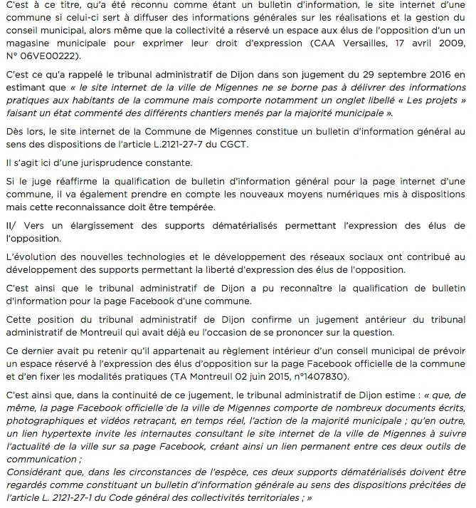Corps de texte article Village Justice