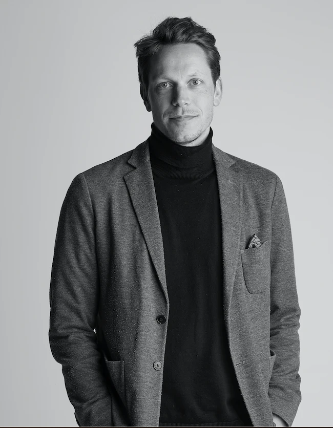 Portrait noir et blanc Benjamin Ingelaere