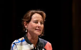 Ségolène Royal lors du festival du Livre de Nice 2019. 